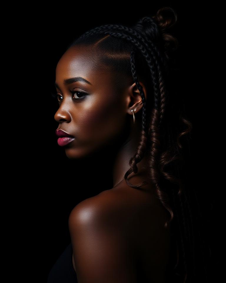 Boho Braids — Mid-Back hairstyle