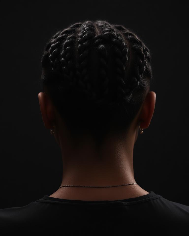 Braidback for Wigs hairstyle
