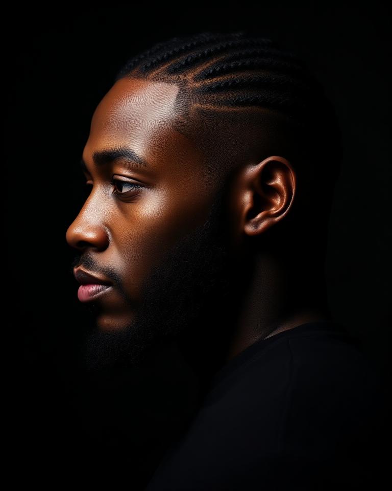 Men's Braids hairstyle